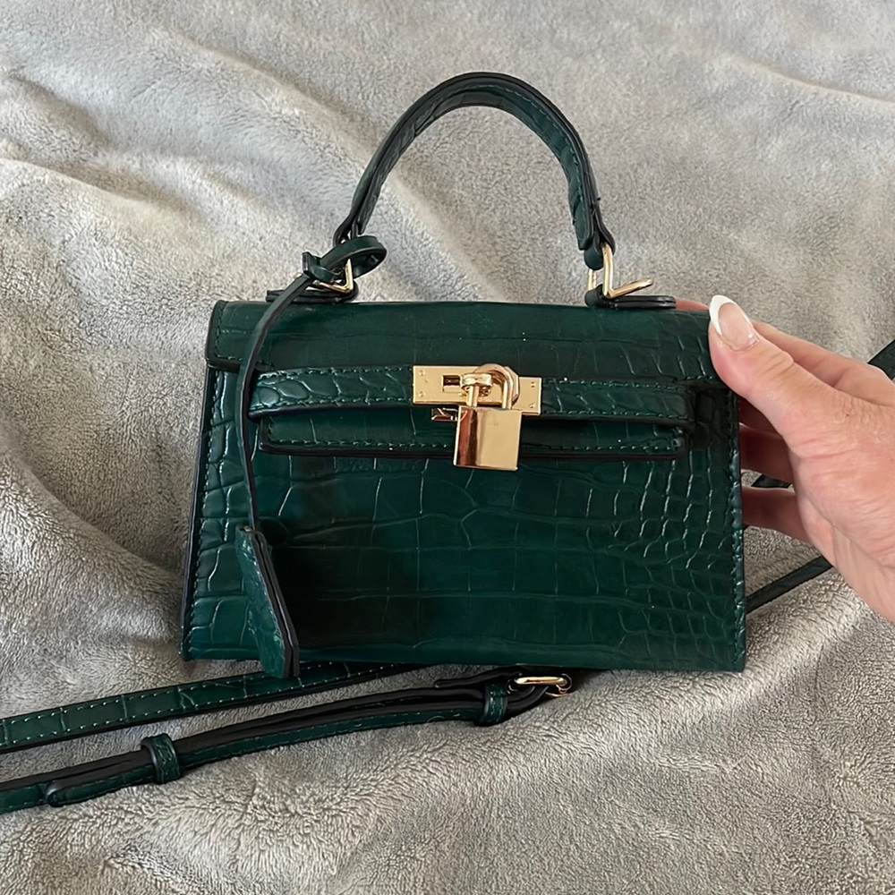 Snakeskin Mini Bag